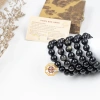 Vòng tay Đá Núi Lửa Ánh Vàng - Ánh Bạc, tặng hộp gỗ, may mắn bình an cho nam nữ mệnh Thuỷ Kim Mộc 3