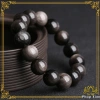 Vòng Tay Đá Núi Lửa Obsidian Vân Xám Khói 5A - Tâm Phong Thủy, Giá 299.000 VND 5