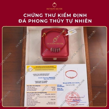 Vòng tay đá phong thủy Ngũ điếu tự nhiên Duyson Silver - Lắc tay PHÚC LỘC THỌ TÀI HỶ LTPT1, giảm giá 280k 3 Vòng tay đá phong thủy Ngũ điếu tự nhiên Duyson Silver - Lắc tay PHÚC LỘC THỌ TÀI HỶ LTPT1, giảm giá 280k 3