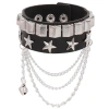 Vòng tay da PU Rock Punk Gothic - Dây đeo cổ tay Edgy cho buổi hòa nhạc & tiệc tùng, giảm còn 64.798₫ 4