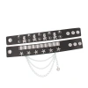 Vòng tay da PU Rock Punk Gothic - Dây đeo cổ tay Edgy cho buổi hòa nhạc & tiệc tùng, giảm còn 64.798₫ 5