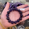 Vòng tay đá TA tím đậm Vip nguyên khối phong thủy - Giá ưu đãi 150.000 VND 5