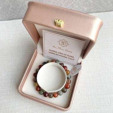 Vòng Tay Đá Thạch Anh Ưu Linh - Công Dụng Tăng Cường Cho 5 Mệnh - Giảm Đến 800.000 VNĐ - An Phúc Gems
