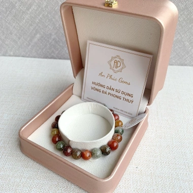 Vòng Tay Đá Thạch Anh Ưu Linh - Công Dụng Tăng Cường Cho 5 Mệnh - Giảm Đến 800.000 VNĐ - An Phúc Gems