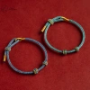 Vòng tay dệt DIY điều chỉnh - Dây đỏ vintage cho người lớn, trẻ em, quà may mắn, bán chạy 8