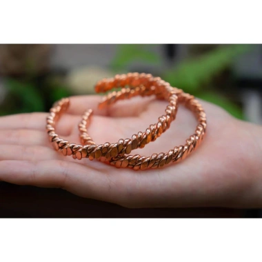 Vòng Tay Đồng Đỏ Nguyên Chất Căng Bằng Năng Lượng – Theo Dõi Sức Khỏe, Giá 320.000đ – Vòng Đồng Thầy Hà Trịnh 5