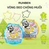 Vòng tay đuổi muỗi RUNBEN: Ngăn muỗi đốt, vật liệu an toàn, giảm 17% chỉ 113.300₫