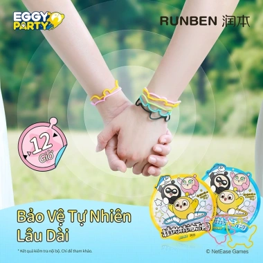 Vòng tay đuổi muỗi RUNBEN: Ngăn muỗi đốt, vật liệu an toàn, giảm 17% chỉ 113.300₫ 6