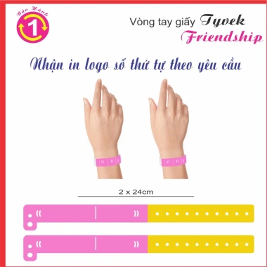 Vòng tay giấy nút bấm PG‑PH mẫu 4 – Nhẹ, thời trang, giảm giá chỉ 860.000₫