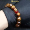 Vòng tay gỗ Bách xanh hạt tròn mix Lu Thống Omani cho nam nữ, mệnh Kim Mộc Thuỷ Hoả Thổ T.M.B 6