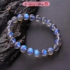 Vòng Tay Hắc Nguyệt Labradorite 7.5ly – Ánh Xà Cừ, Lắc Phong Thủy, Ngọc Trai Trường Thịnh, 408.807₫