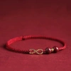 Vòng tay Handmade Cinnabar vô cực phong cách Trung Quốc Thu hút giàu có, quà may mắn 38,410₫ 10