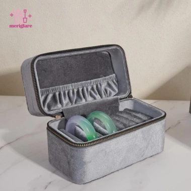 Vòng Tay Hộp Bảo Quản Trang Sức Da PU 9 Khe Cắm - Trưng Bày Cửa Hàng Đồng Hồ 281.600₫ 5