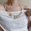 Vòng tay lắc tay sao biển ốc mix hạt, charm du lịch Bohemian phụ kiện chụp hình 6