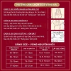 Vòng tay mã não trắng tự nhiên Bạch Nguyệt Quang phong thủy khởi quang Duyson Gems - Giá 592k 9
