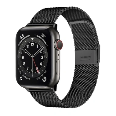 Vòng Tay Milanese Thép Không Gỉ cho Apple Watch 40-46mm Nam, Tương Thích iWatch 3‑7 SE, Giá Ưu Đãi 75.392₫