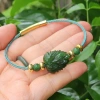 Vòng tay mix charm phong thủy ngọc xanh bích thiên nhiên - Giá ưu đãi 315.000đ 3