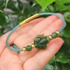 Vòng tay mix charm phong thủy ngọc xanh bích thiên nhiên - Giá ưu đãi 315.000đ 6