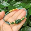 Vòng tay mix charm phong thủy ngọc xanh bích thiên nhiên - Giá ưu đãi 315.000đ 8