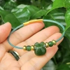 Vòng tay mix charm phong thủy ngọc xanh bích thiên nhiên - Giá ưu đãi 315.000đ 9