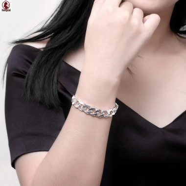 Vòng tay nam hip hop thời trang, thoải mái cho tiệc ngoài trời và hẹn hò Giá 82.830đ 6