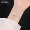 Vòng tay nơ bạc kim cương sang trọng, nhẹ nhàng - Quà tặng ưu đãi 79.999₫ 3