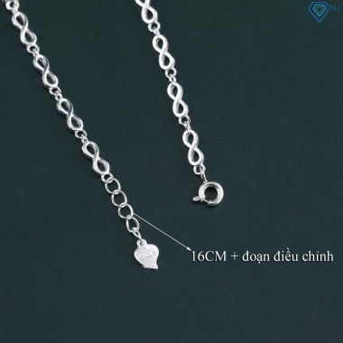 Vòng tay nữ bạc 925 4 lá may mắn LTN130 - Giá ưu đãi 929k - Trang sức TNJ 7