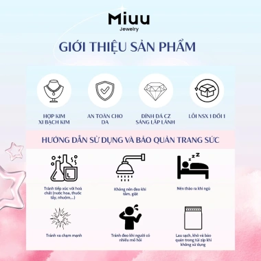 Vòng tay nữ cỏ 4 lá xoay chong chóng Miuu Jewelry - Dây rút FSC 01, giảm giá 260.000₫