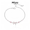 Vòng tay nữ Miuu Jewelry - Lắc tay nơ đá hồng FSC 13, giảm còn 280.000đ