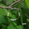 Vòng tay nữ ngọc trai và đá thiên nhiên may mắn - Xanh Jewelry, giá 468.000đ giảm 20% 4
