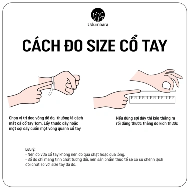 Vòng tay nữ thạch anh dâu hồng hoa treo - Thu hút tình yêu, phong thủy, quà biếu Udumbar, giảm giá 1.127.100₫ 5