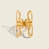 Vòng tay nữ Xia Ling thép không gỉ mạ vàng 18K - Giá ưu đãi 134.158 VND