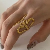 Vòng tay nữ Xia Ling thép không gỉ mạ vàng 18K - Giá ưu đãi 134.158 VND 2