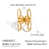 Vòng tay nữ Xia Ling thép không gỉ mạ vàng 18K - Giá ưu đãi 134.158 VND 6