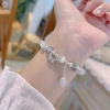 Vòng tay pha lê xanh biển Opal nguyên bản cho bé gái - phụ kiện trang sức mới giá ưu đãi 31.350₫ 7