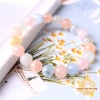 Vòng tay phong thuỷ Đá Beryll Đa Sắc - Tặng hộp gỗ, May mắn cho nữ mệnh Kim Mộc Thuỷ Phong Thủy Tây Tạng 5