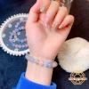 Vòng tay phong thuỷ Đá Beryll Đa Sắc - Tặng hộp gỗ, May mắn cho nữ mệnh Kim Mộc Thuỷ Phong Thủy Tây Tạng 10