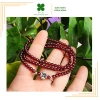 Vòng tay phong thủy Đá Ngọc hồng lựu - Tăng may mắn, giảm giá 304.000₫