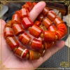 Vòng Tay Phong Thủy Đốt Trúc Đá Mã Não Đỏ Vân Sóng Tự Nhiên - Giảm Giá 419k 3