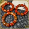 Vòng Tay Phong Thủy Đốt Trúc Đá Mã Não Đỏ Vân Sóng Tự Nhiên - Giảm Giá 419k 4
