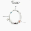 Vòng tay phong thuỷ mix 5 đá Elegant FaeryGem đào hoa, garnet, citrine, aquamarine, moonstone - giá ưu đãi 1,080,000₫