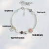 Vòng tay phong thuỷ mix 5 đá Elegant FaeryGem đào hoa, garnet, citrine, aquamarine, moonstone - giá ưu đãi 1,080,000₫ 3