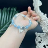 Vòng tay phong thủy mix charm bạc 925 nữ sang trọng hộp đựng sang trọng giảm giá 9