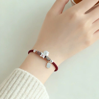 Vòng tay phong thủy ngũ hành May Mắn Tài Lộc Mộc Thiên An giảm giá 125k 5