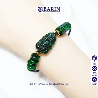 Vòng tay phong thủy sơn thủy ngũ điếu hồ ly chúa lu thống chạm Hợp mọi mệnh giảm giá 680.000đ