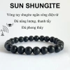 Vòng tay Shungite giấy KD - Chặn bức xạ 5G, thanh tẩy phong thủy, 200.000₫