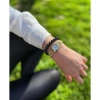 Vòng tay Shungite giấy KD - Chặn bức xạ 5G, thanh tẩy phong thủy, 200.000₫ 5