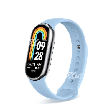 Vòng Tay Silicon NFC cho Mi Band 8/9 - Dây Đeo Cao Su Thể Thao, Phụ Kiện Đồng Hồ Thông Minh, Giá 39.000 VND