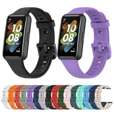 Vòng tay silicone thay thế Huawei Band 10-9-8-7-6, Honor Band 7-6 - Giá chỉ 66.000 VND, giảm mạnh