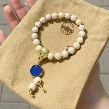Vòng tay sứ tráng men tro hương Thiết kế rồng độc đáo, sang trọng, giảm giá 23%